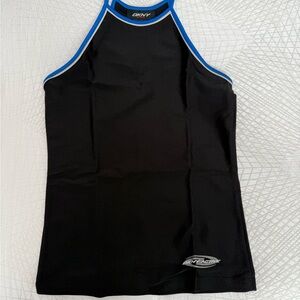 DKNY active black top size small